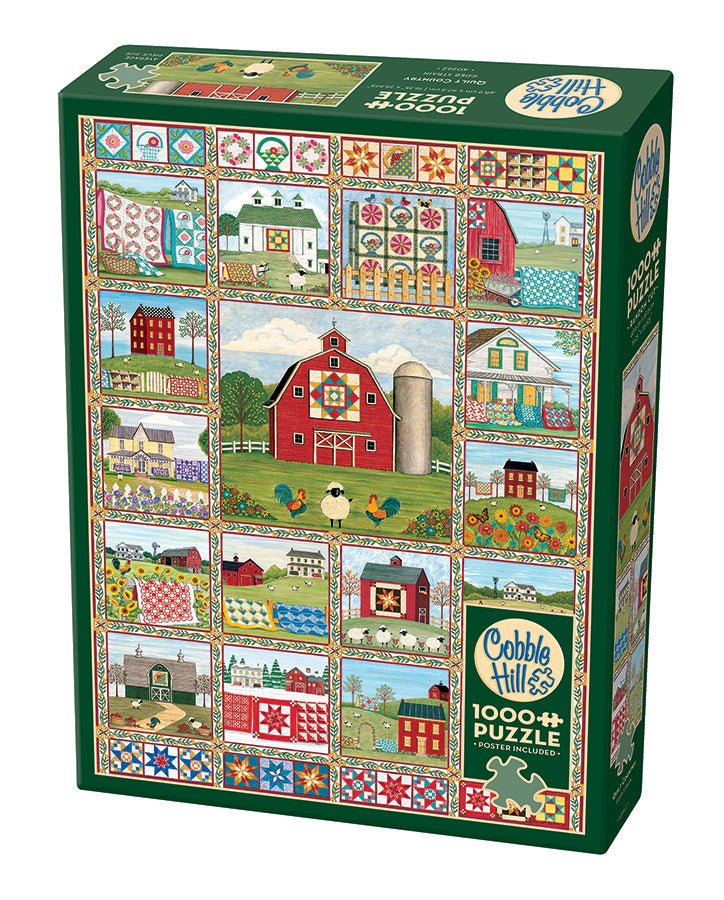 Vidéki Takarók Cobble Hill 1000 darabos kirakó puzzle (CH - 40262) - puzzlegarden