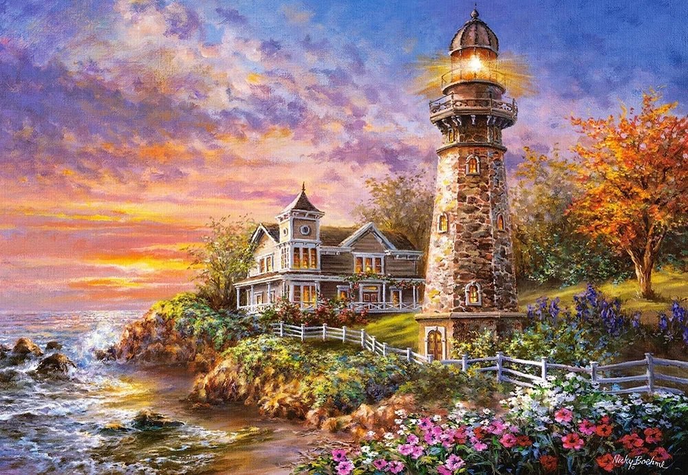 Világítótorony Castorland 1500 darabos kirakó puzzle (C - 151790) - puzzlegarden