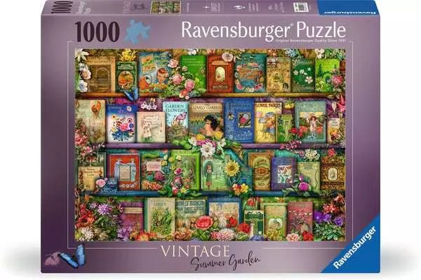 Vintage Nyári Kert Ravensburger 1000 darabos kirakó puzzle (RA - 12000183) - puzzlegarden