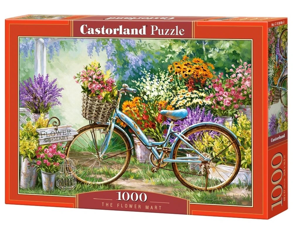 Virágárus Castorland 1000 darabos kirakó puzzle (C - 103898) - puzzlegarden