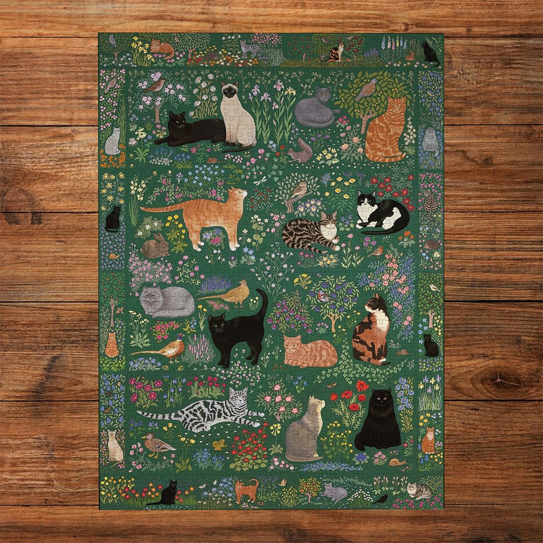 Virágba szőtt kert Gibsons 1000 darabos kirakó puzzle (G - G7165) - puzzlegarden