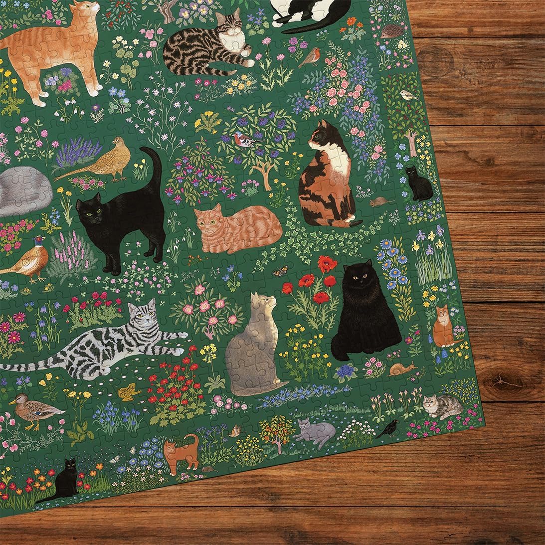 Virágba szőtt kert Gibsons 1000 darabos kirakó puzzle (G - G7165) - puzzlegarden