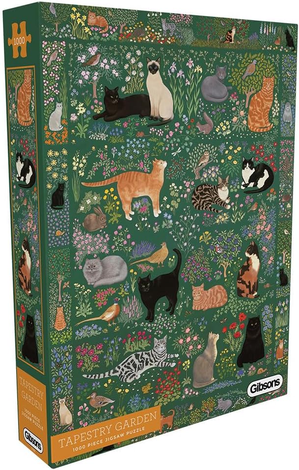 Virágba szőtt kert Gibsons 1000 darabos kirakó puzzle (G - G7165) - puzzlegarden