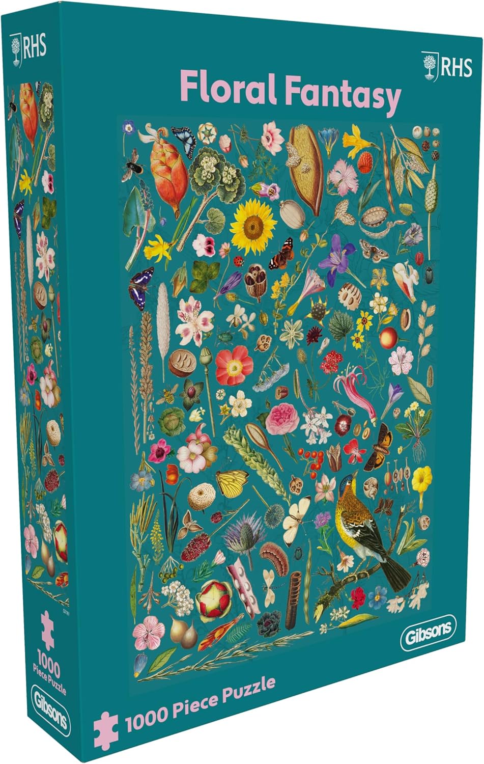 Virágfantázia Gibsons 1000 darabos kirakó puzzle (G - G7161) - puzzlegarden