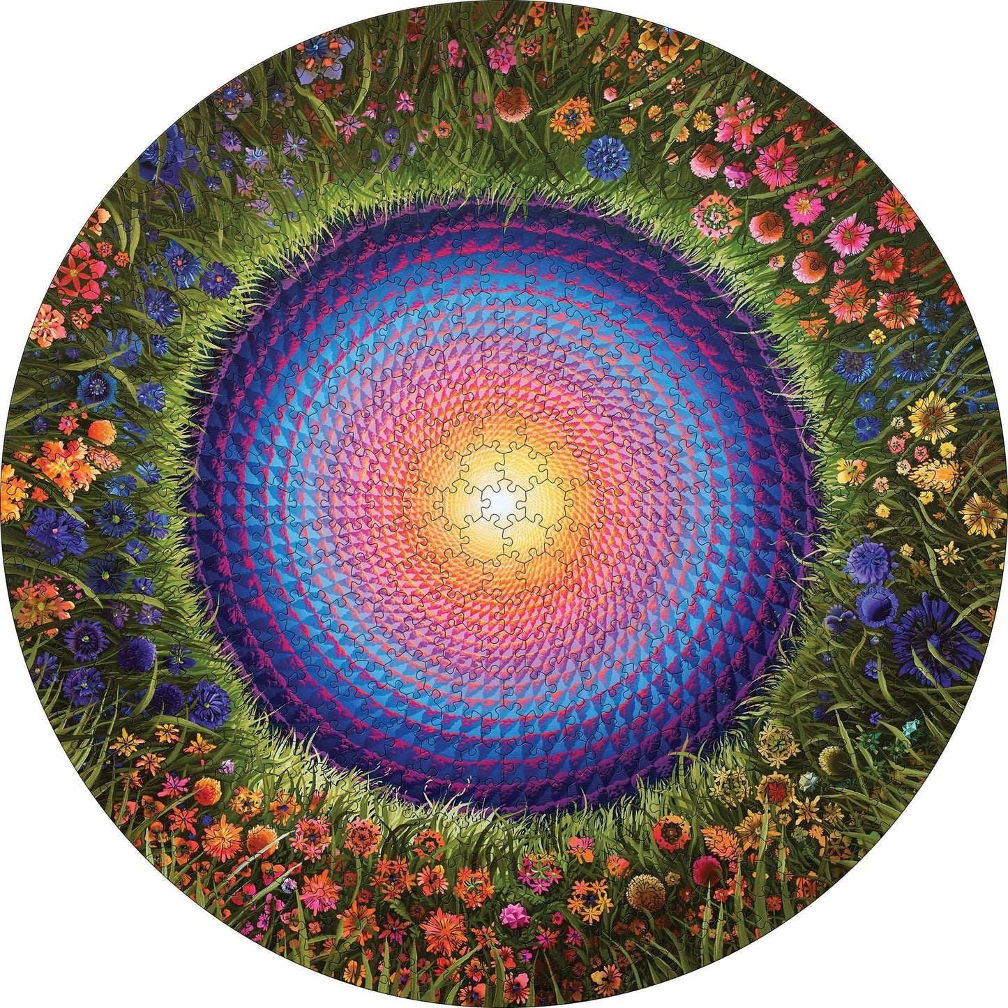 Virágmandala Pomegranate 500 darabos kirakó puzzle (POM - JC007) - puzzlegarden