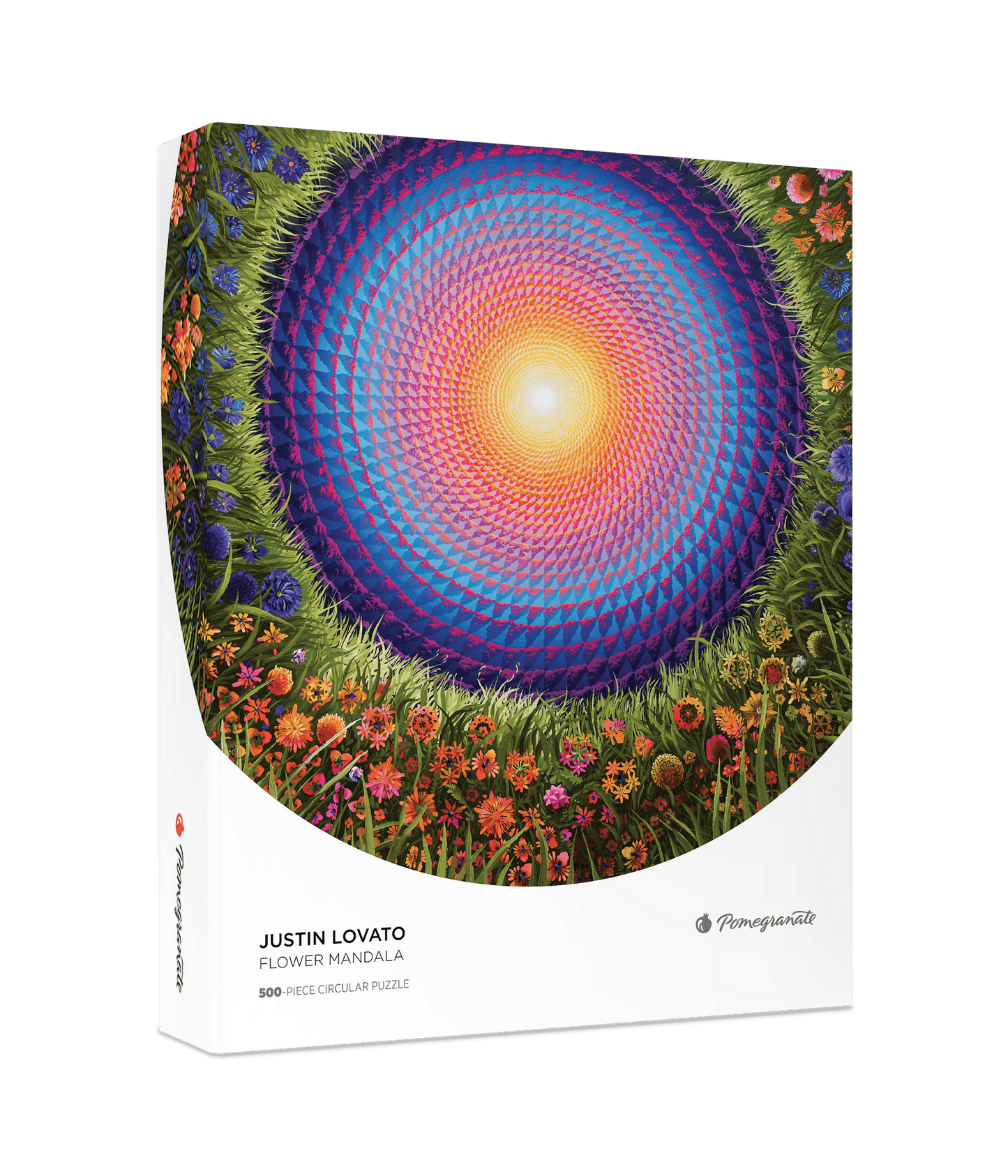 Virágmandala Pomegranate 500 darabos kirakó puzzle (POM - JC007) - puzzlegarden