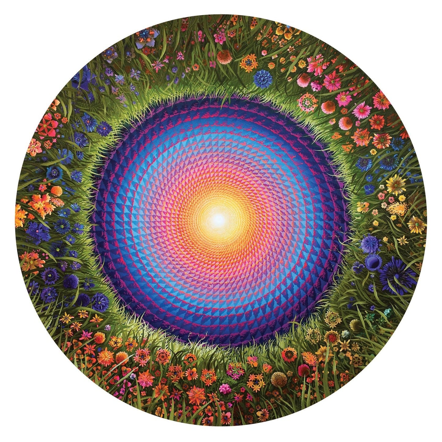 Virágmandala Pomegranate 500 darabos kirakó puzzle (POM - JC007) - puzzlegarden