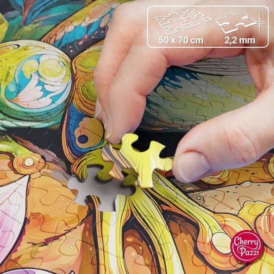 Virágos Béke Béka Cherry Pazzi 1000 darabos kirakó puzzle (CP - 31100 5903728731100) - puzzlegarden