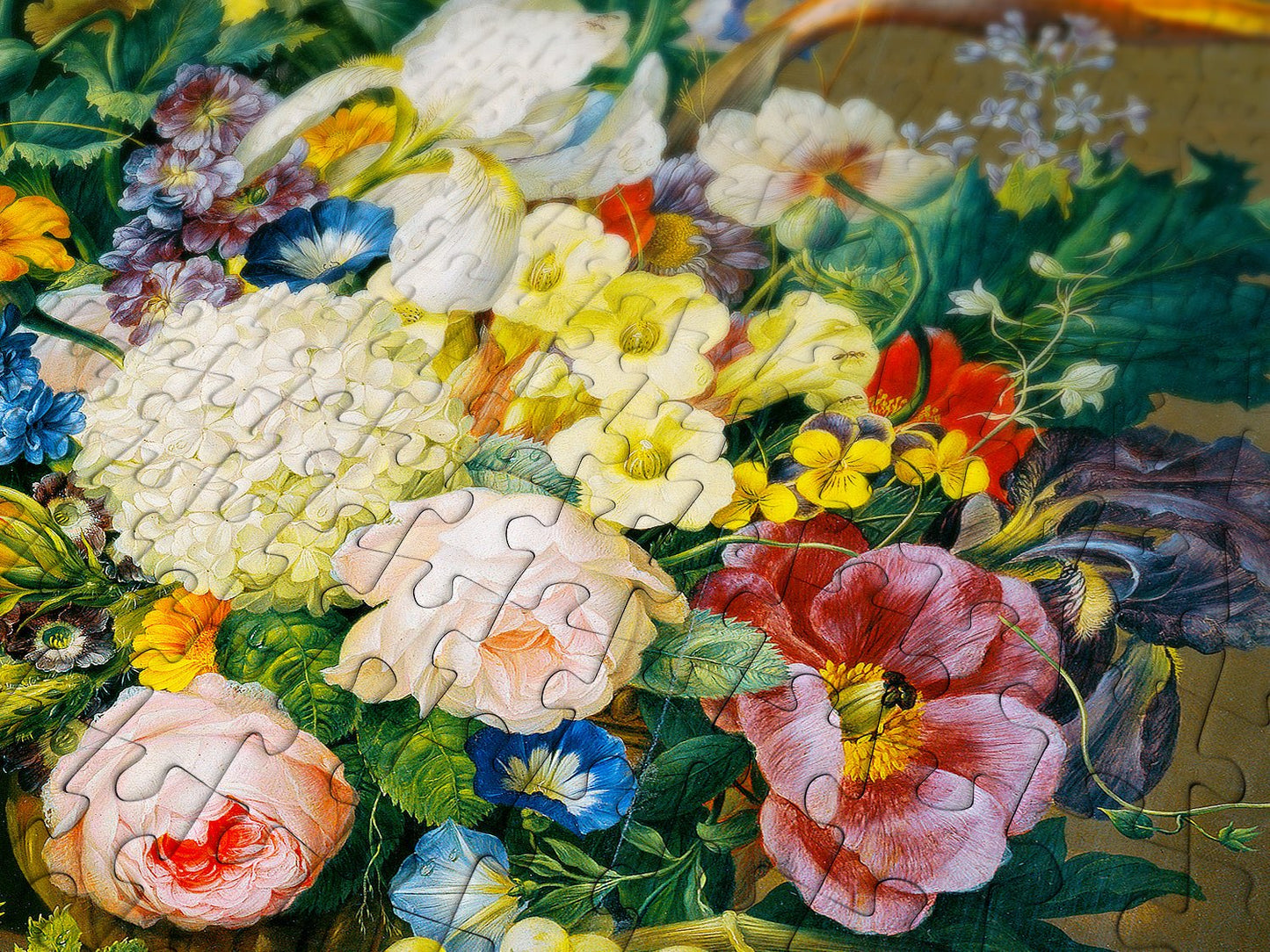 Virágos Festmény Enjoy 1000 darabos kirakó puzzle (EN - 1524) - puzzlegarden