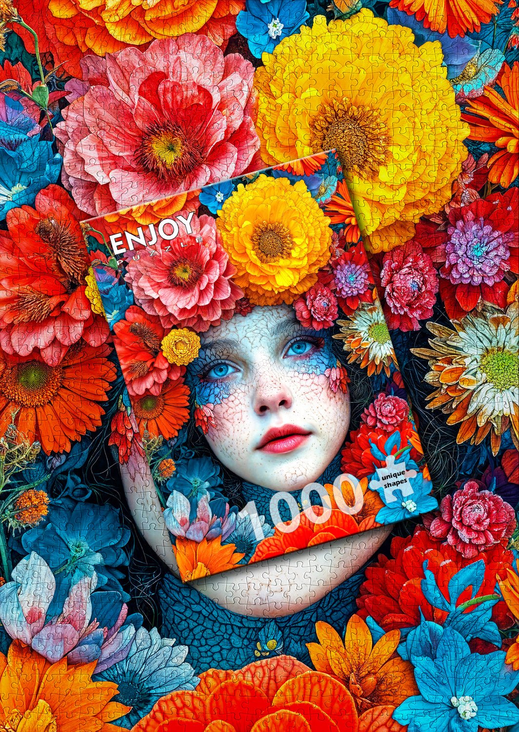 Virágos ölelés Enjoy 1000 darabos kirakó puzzle (EN - 2269) - puzzlegarden