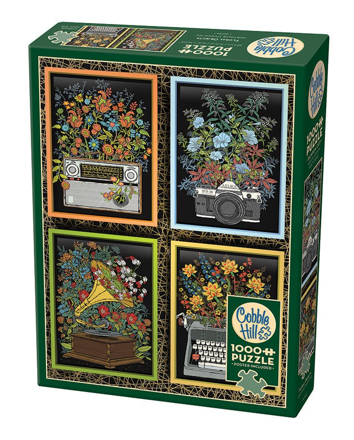 Virágos tárgyak Cobble Hill 1000 darabos kirakó puzzle (CH - 40134) - puzzlegarden