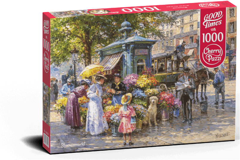 Virágpiac Cherry Pazzi 1000 darabos kirakó puzzle (CP - 30226) - puzzlegarden
