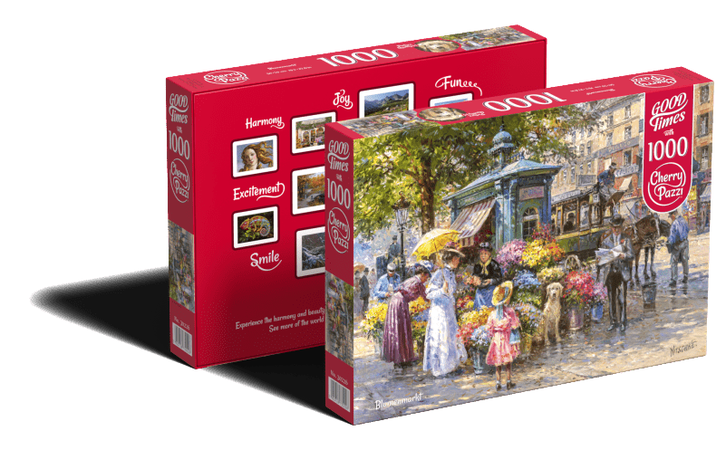 Virágpiac Cherry Pazzi 1000 darabos kirakó puzzle (CP - 30226) - puzzlegarden
