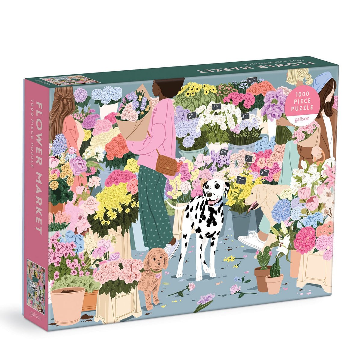Virágpiac Galison 1000 darabos kirakó puzzle (GA - 9780735372887) - puzzlegarden