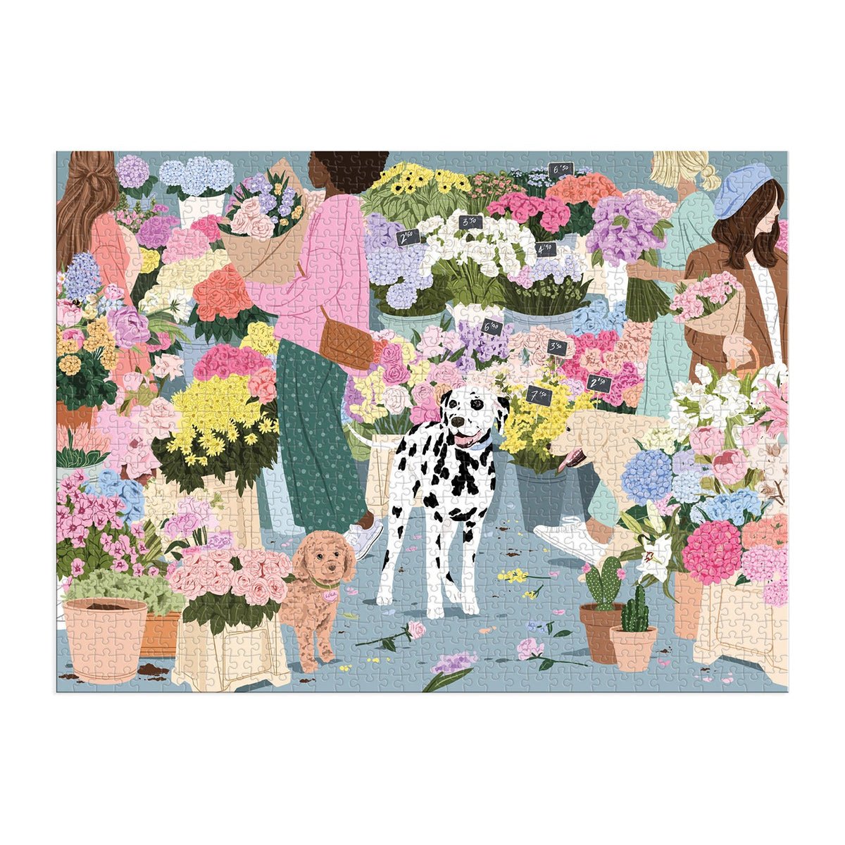 Virágpiac Galison 1000 darabos kirakó puzzle (GA - 9780735372887) - puzzlegarden