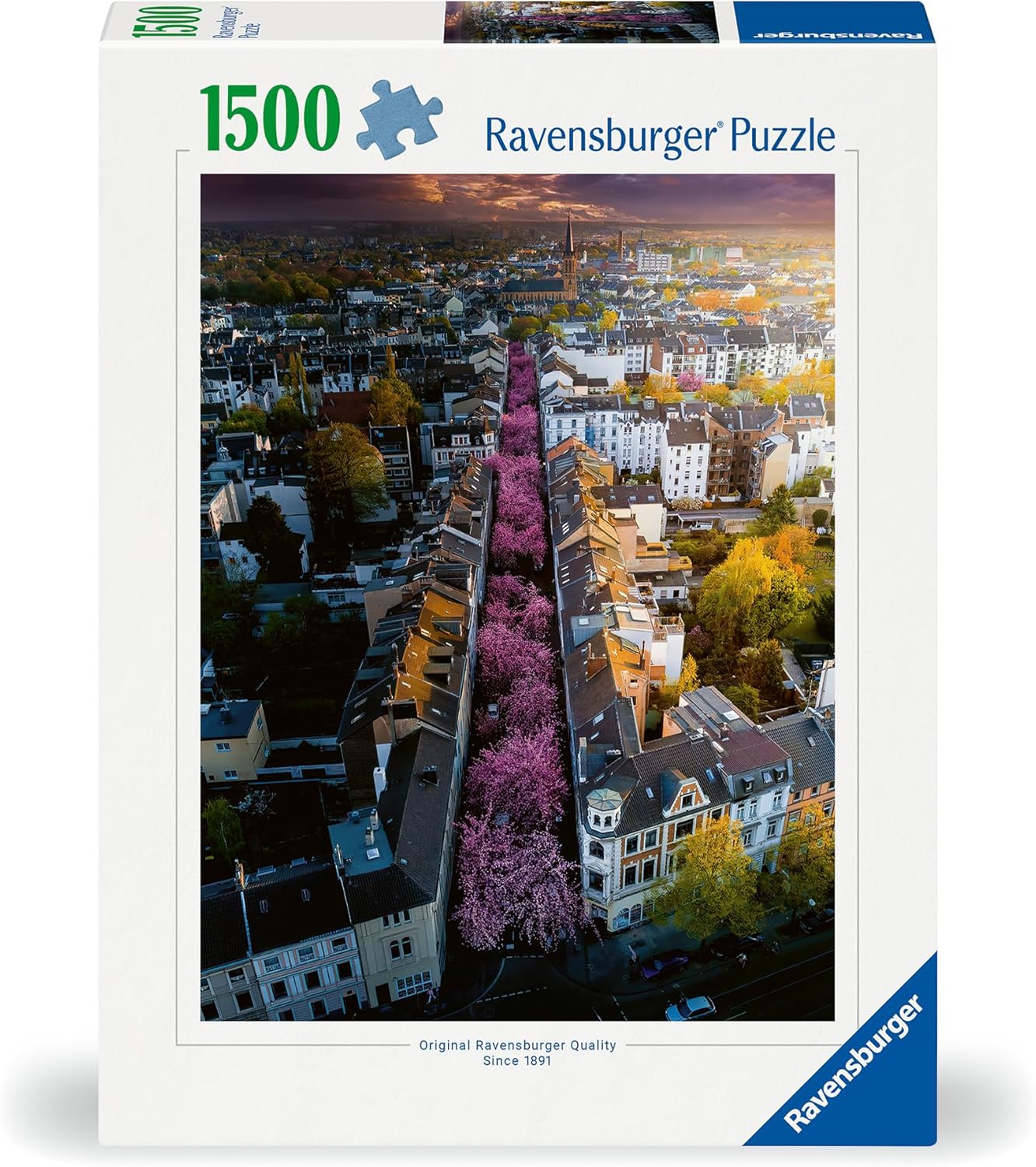 Virágzó Bonn Ravensburger 1500 darabos kirakó puzzle (RA - 12000730) - puzzlegarden