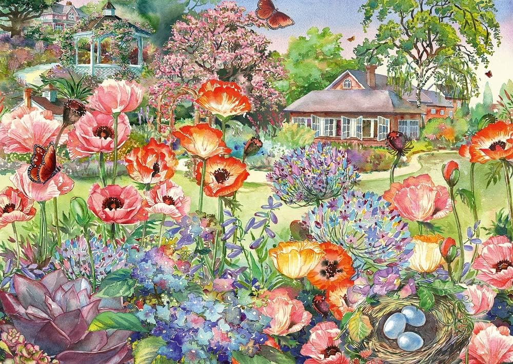 Virágzó Kert Schmidt Spiele 1000 darabos kirakó puzzle (SCH - 58975) - puzzlegarden