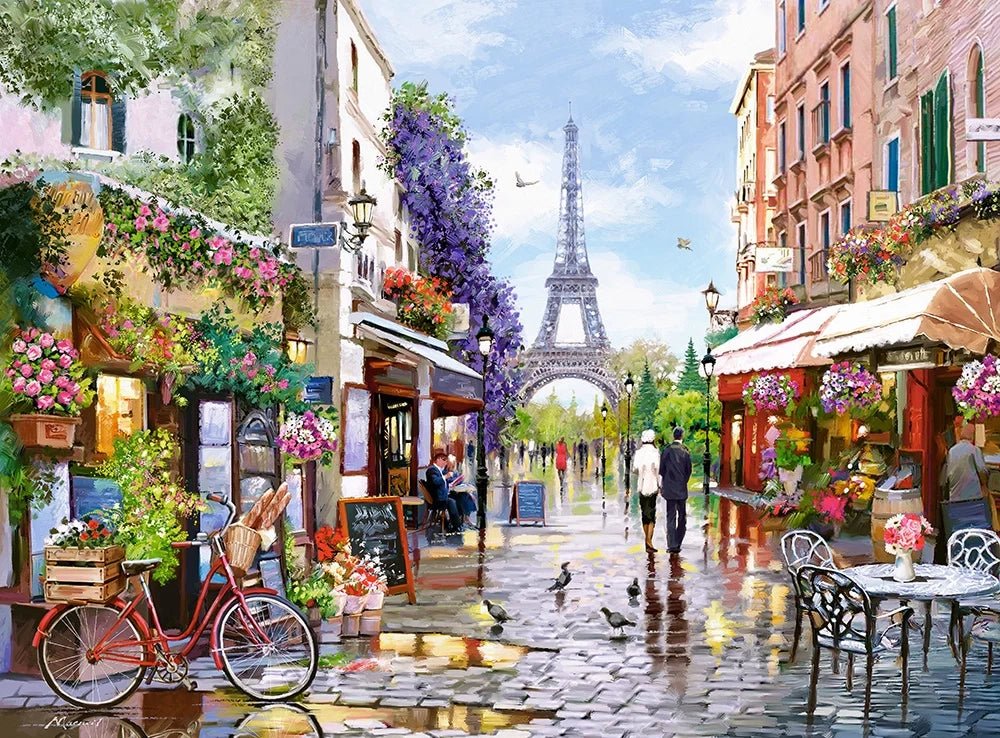 Virágzó Párizs Castorland 3000 darabos kirakó puzzle (C - 300525) - puzzlegarden