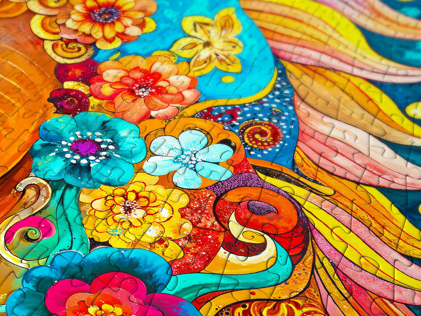 Virágzó sörény Enjoy 1000 darabos kirakó puzzle (EN - 2256) - puzzlegarden