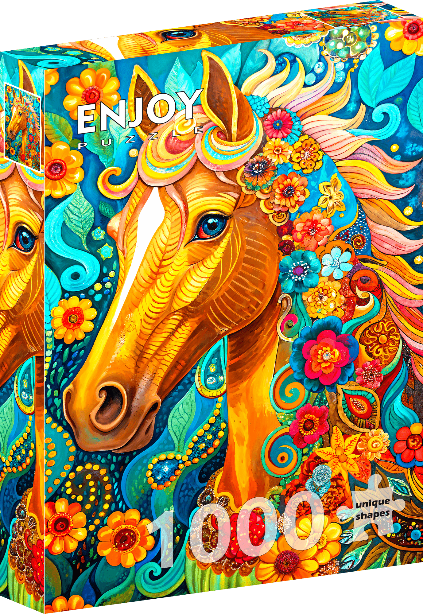 Virágzó sörény Enjoy 1000 darabos kirakó puzzle (EN - 2256) - puzzlegarden