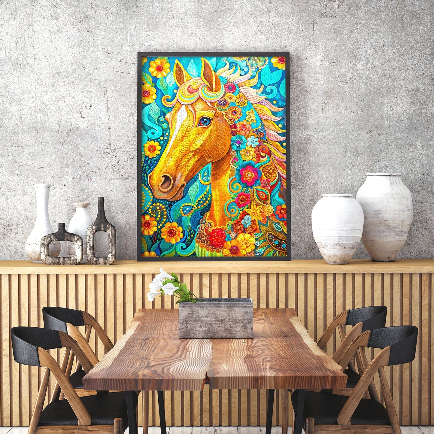 Virágzó sörény Enjoy 1000 darabos kirakó puzzle (EN - 2256) - puzzlegarden