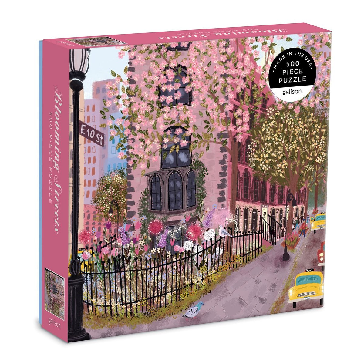 Virágzó utcák Galison 500 darabos kirakó puzzle (GA - 9780735369306) - puzzlegarden
