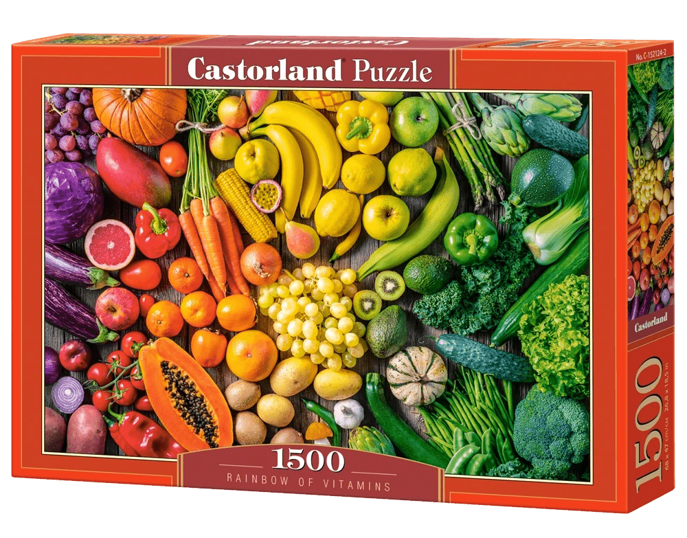 Vitamin - szivárvány Castorland 1500 darabos kirakó puzzle (C - 152124) - puzzlegarden