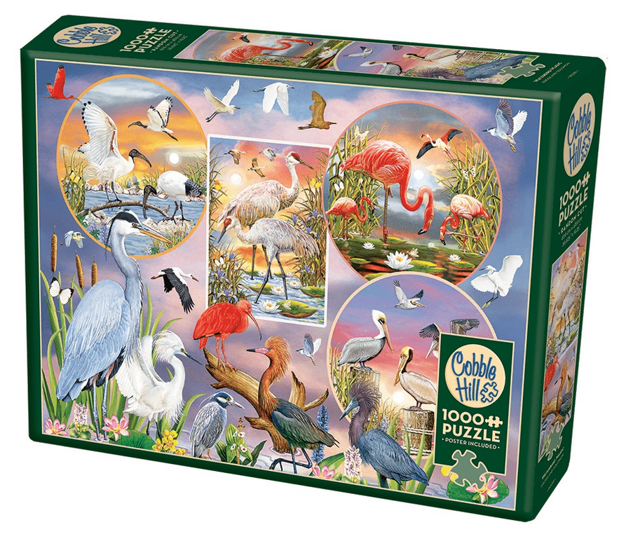 Vizimadarak Varázs Cobble Hill 1000 darabos kirakó puzzle (CH - 80219) - puzzlegarden