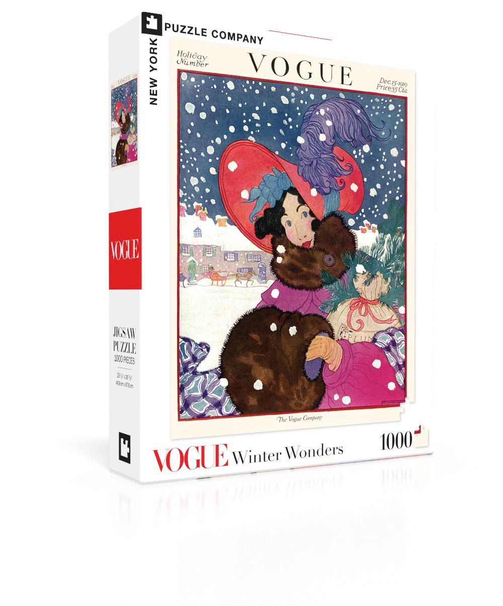 Vogue - Téli Csodák New York Puzzle Company 1000 darabos kirakó puzzle (NYPC - NPZVG2304) - puzzlegarden