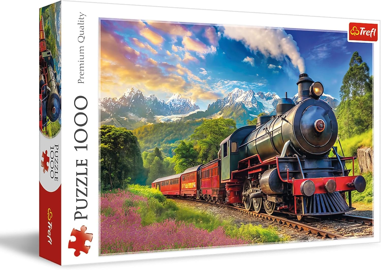 Vonatutazás Trefl 1000 darabos kirakó puzzle (TR - 10929) - puzzlegarden