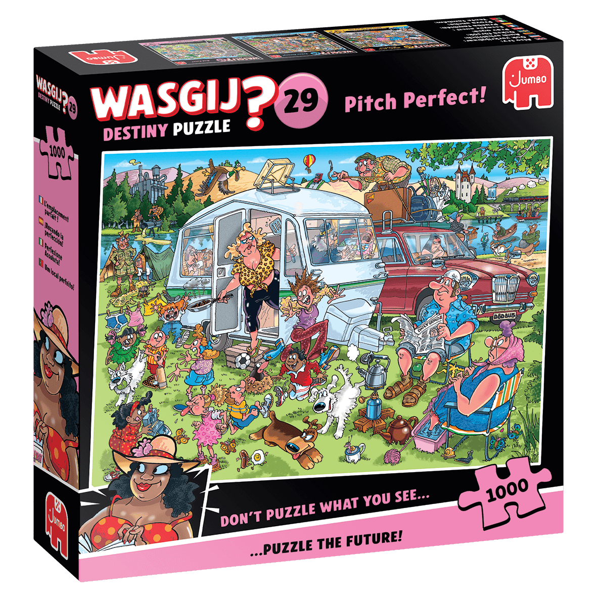 Wasgij Destiny 29 – Tökéletes nyaralás! Jumbo 1000 darabos kirakó puzzle (JU - 1110100507) - puzzlegarden