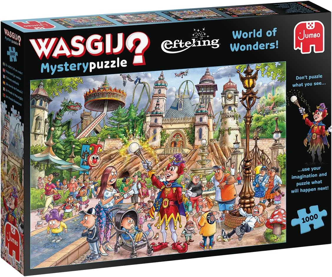 Wasgij? - Mystery Puzzle Efteling - Csodák világa! Jumbo 1000 darabos kirakó puzzle (JU - 25021) - puzzlegarden