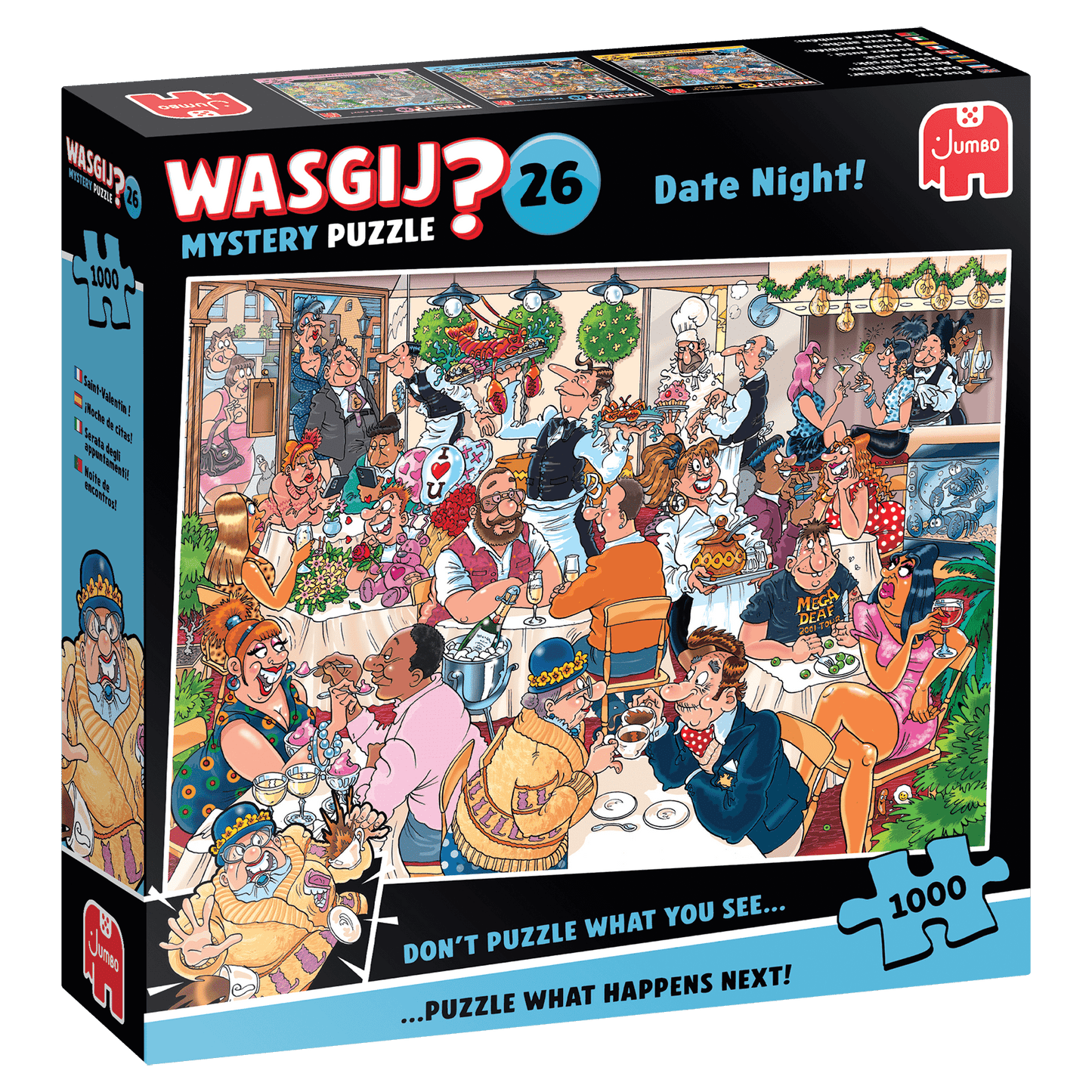 Wasgij? - Mystery Puzzle Nr. 26 - Randi este! Jumbo 1000 darabos kirakó puzzle (JU - 1110100592) - puzzlegarden