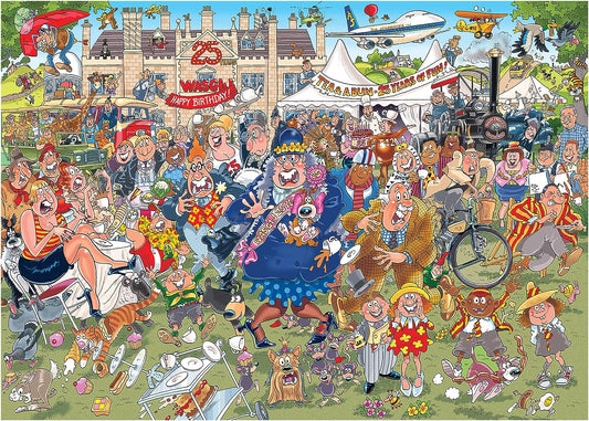 Wasgij? - Original 40 - Kerti Party! - 2x1000 Jumbo 2x1000 darabos kirakó puzzle (JU - 25019) - puzzlegarden