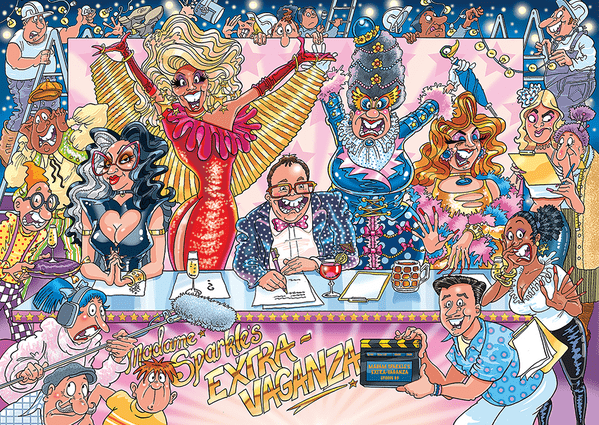 Wasgij? - Original Puzzle Nr. 42 - Uralkodj a kifutón! Jumbo 1000 darabos kirakó puzzle (JU - 1110100013) - puzzlegarden