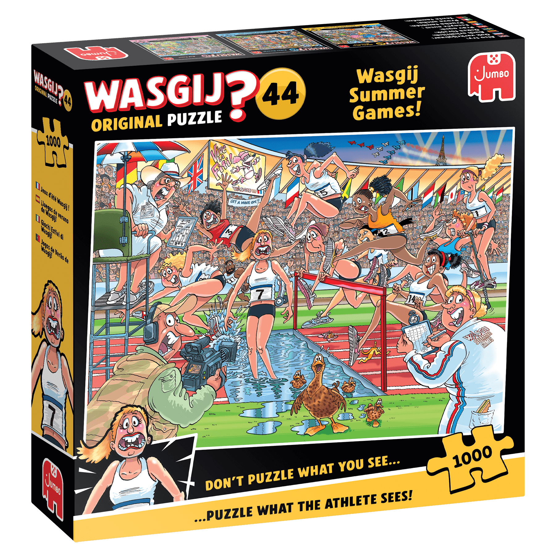 Wasgij? - Original Puzzle Nr. 44 - Wasgij nyári játékok! Jumbo 1000 darabos kirakó puzzle (JU - 1110100587) - puzzlegarden