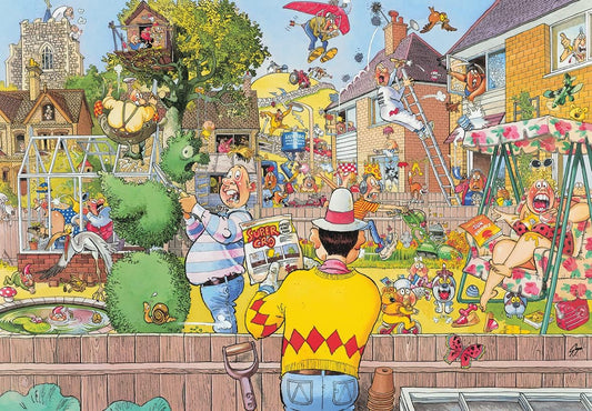 Wasgij? - Original Puzzle Nr. 6 - Virágba borulva! Jumbo 1000 darabos kirakó puzzle (JU - 25014) - puzzlegarden