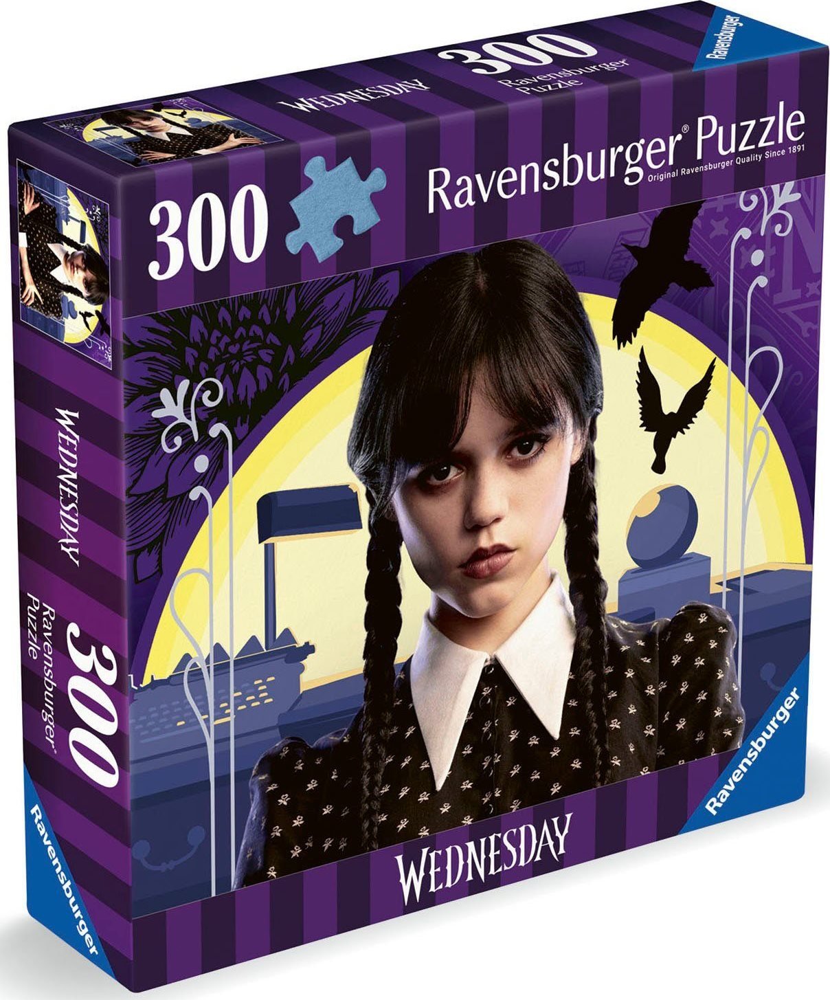 Wednesday - Ölelkezés - mentes Zóna Ravensburger 300 darabos kirakó puzzle (RA - 17575) - puzzlegarden