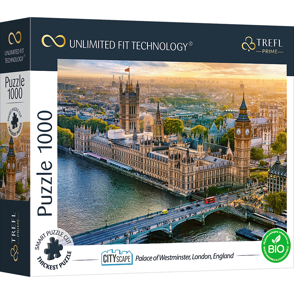 Westminster - palota, London, Anglia Trefl Prime 1000 darabos kirakó puzzle (TR - 10705) - puzzlegarden
