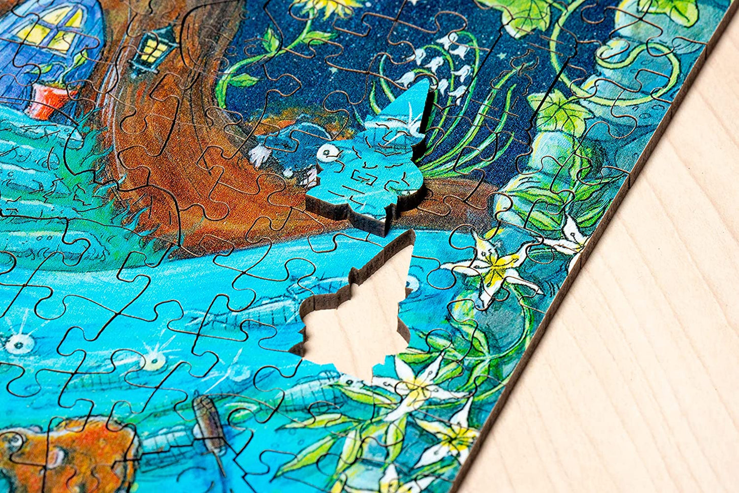 WOODEN - Titokzatos Erdő - FA kirakó! Ravensburger 500 darabos kirakó puzzle (RA - 17516) - puzzlegarden