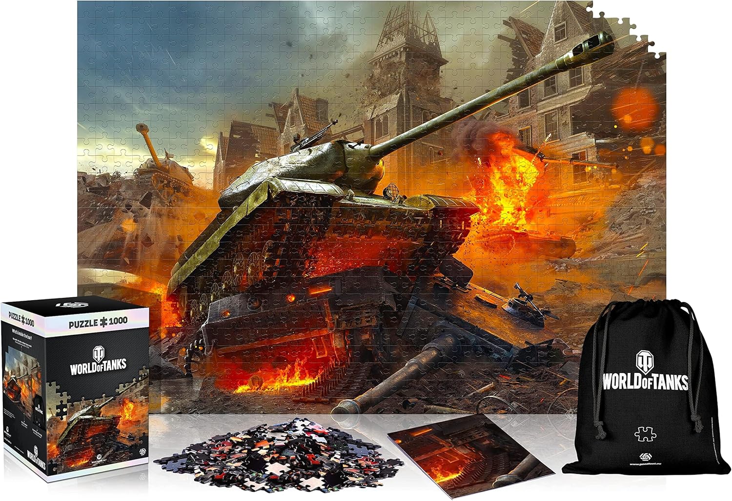 World of Tanks – Új határok Good Loot 1000 darabos kirakó puzzle (GL - 5908305235330) - puzzlegarden