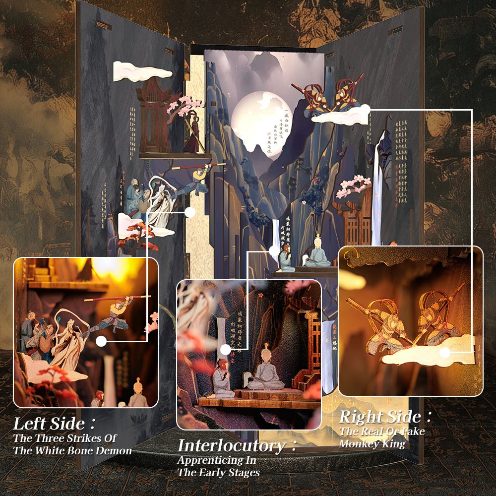 Wukong legendája Könyvkuckó CuteBee 89 darabos kirakó puzzle (CB - MZ01) - puzzlegarden