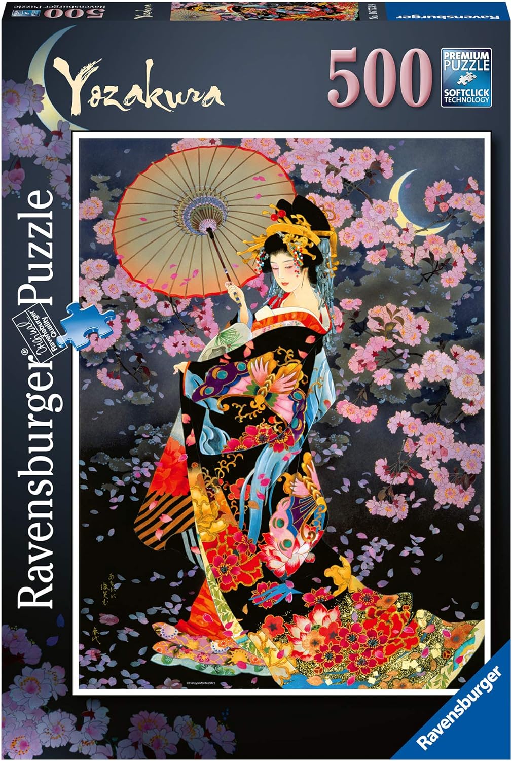 Yozakura Ravensburger 500 darabos kirakó puzzle (RA - 16773) - puzzlegarden