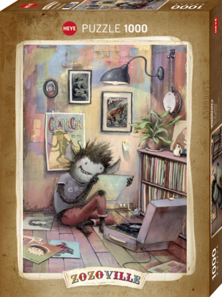 Zozoville - Bakelitszörny HEYE 1000 darabos kirakó puzzle (HE - 30033) - puzzlegarden