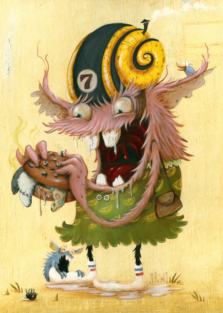 Zozoville - Junkfood szörnyek HEYE 1000 darabos kirakó puzzle (HE - 30062) - puzzlegarden