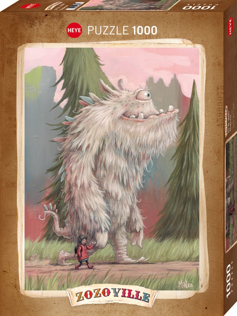 Zozoville - Kísérőszörny HEYE 1000 darabos kirakó puzzle (HE - 30061) - puzzlegarden