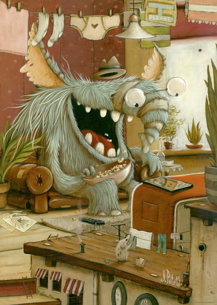 Zozoville - Mosónap HEYE 1000 darabos kirakó puzzle (HE - 29865) - puzzlegarden