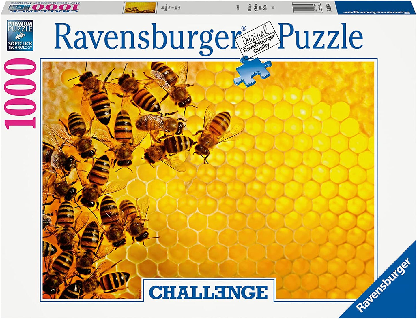 Challenge - Méhek Ravensburger 1000 darabos kirakó puzzle (RA - 17362) - puzzlegarden