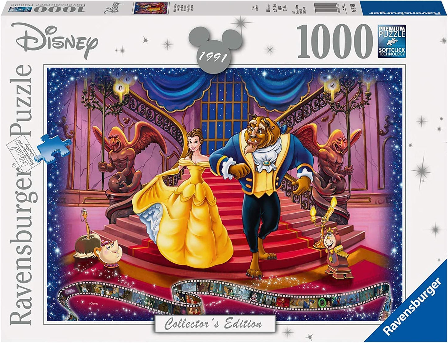 Disney Collector's Edition - A Szépség és a Szörnyeteg Ravensburger 1000 darabos kirakó puzzle (RA - 19746) - puzzlegarden
