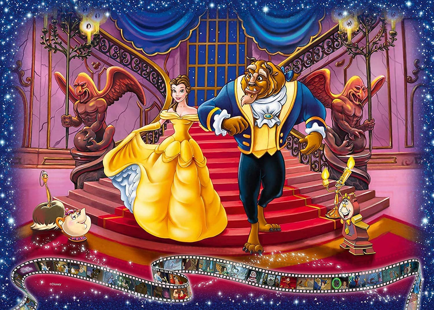 Disney Collector's Edition - A Szépség és a Szörnyeteg Ravensburger 1000 darabos kirakó puzzle (RA - 19746) - puzzlegarden